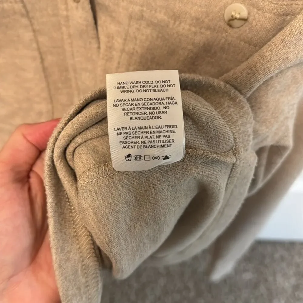 Beige Shacket - Picture 5 of 6